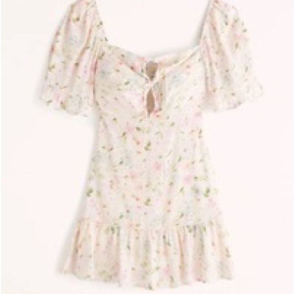 Abercrombie Floral Mini Dress - XS Petite - Picture 2 of 2